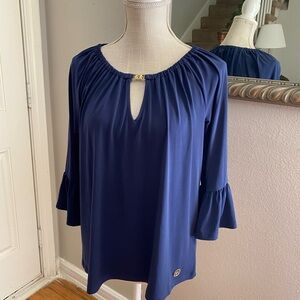 MICHAEL Michael Kors Navy Blouse
